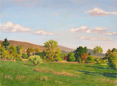 Berkshire landscape paintings by Margot Trout